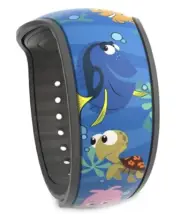 New Disney World The Seas Nemo Dory Friends Blue Magicband 2.0 Link It Later LR