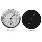 Wall Mounted Thermometer Hygrometer Barometer Watch Tidal Clock Weather Station