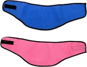 VICASKY 2Pcs Dog Cooling Towel Scarf Lightweight Breathable Pet Cooling Collar for Hot Weather for Summer for Dogs