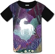 [AU DO IT] The Last Unicorn Short Sleeve Crew Neck T-Shirt for Boys