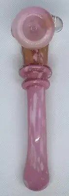 6'' Slime Colored Sherlock Thick Glass Hand Pipe Tobacco Smoking Collectible