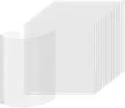20Pcs Clear Mylar Stencil Sheets Clear Plastic Sheet Stencils for Craft Mylar Sheets Acetate Sheets 12 inch Blank Stencil Material Sheets,for Compatible & Silhouette Cutting