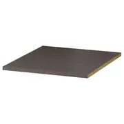 KOMPLEMENT shelf, dark grey, 50x58 cm