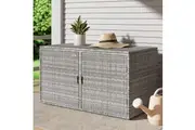 Gardeon Outdoor Storage Cabinet Box Deck Wicker Shelf Chest Garden Shed Tools