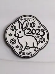 UNACTIVATED-Geocoin -Chinese New Year-Year of the Rabbit 2023