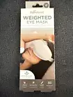 Weighted Eye Mask Sleep Mask Adjustable Strap. Heat Therapy, Lavender Scent