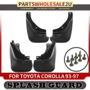 New Splash Guards Mud Flaps Molded for Toyota Corolla E100 1993-1997 Sedan