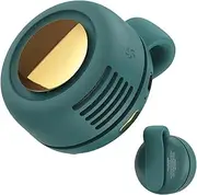 Small Clip on Fan,Bladeless Portable Fan with Clip - Air Cooler Quiet 360 Rotation, Battery Operated Cool Gadgets for Neck Waist, Camping Hiking Gear