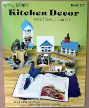 Plastic Canvas Barnyard Kitchen Decor - 13 Patterns - 1989