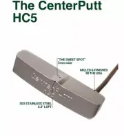 CENTERPUTT HC5 TRAINING PUTTER Golf Club Putting Aid, Made in USA FREE SHIPPING!