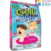 GELLI BAFF PRINCESS PINK TURN WATER INTO GOO JELLY BATH KIDS CHILDREN NEW