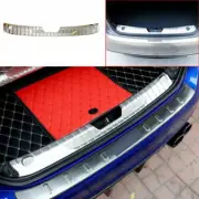 For Jaguar XF 2021-2022 Silver Titanium Inner Rear Bumper Sill Plate Protector