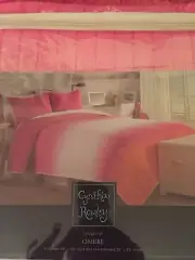 Cynthia Rowley Ombre Quilt Set Twin Pink Mauve