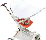 Stroller Shade Extender,Baby Stroller Sun Shade Canopy | UV Protection Adjustable Sunshade Canopy Foldable Parasol for Travel Crib Car Seats Pram Baby Toddler Pushchair