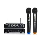 Sound Town 16 Channels Wireless Microphone Karaoke Mixer System with Optical ...