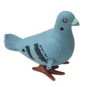 Spring Pigeon Toy Wind-up Statue Childhood Interactive Toy Home Pubs Ornament