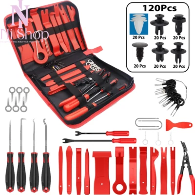 Trim Removal Pry Tool Kit Trim Removal HandHeld Tool Radio Panel Door Stereo Car