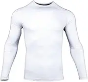 [Maiyifu-GJ] Men's Workout Long Sleeve T-Shirts Fast Drying Compression Tee Tops Training Bodybuilding Undershirt
