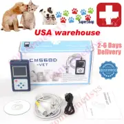 VET Handheld Veterinary Pulse Oximeter with Tongue SpO2 Probe+PC Software