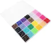 Healeved 24000pcs Nail Rhinestones Kit Flatback Gems for DIY Crafts Nail Art Jewelry Making Decoration for Creative Projects and Cute Designs