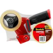 Scotch Packaging Tape Dispenser with 2 Rolls of Tape 1.88" x 54.6yds 37502ST