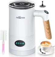 newoer Electric Milk Frother and Warmer,4 in 1 Automatic Milk Frothers 400W