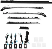 64 Color Car Interior LED Active Ambient Lighting Kit Replacement Compatible with Mercedes-Benz S-Class W223 Short Wheelbase 2021+