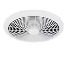 1x Ceiling Exhaust Fan Ceiling Bathroom 250mm Fan Kitchen White exhaust fan