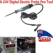 6-24V Digital Electric Circuit Test Light Car Truck LCD Voltage Probe Pen Tool