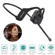 Bone Conduction Bluetooth 5.3 Headphones Wireless Earbuds Outdoor Sport Headset