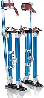 60.96-101.6 cm Drywall Stilts Aluminum Tool Stilt Height Adjustable Lifts Taping Paint Stilt Drywall Tool Painter Builder for Sheetrock Painting Finishing Pruning Branches