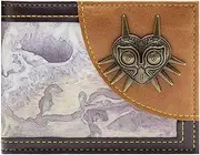[Majora's Mask] Zelda Retro Brown ID & Card Bi-Fold Wallet