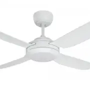 Ventair Spinika II 48" Composite 4 Blades AC Ceiling Fan with 20W LED Tri Colour Light