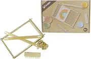 Kaper Kidz Calm & Breezy Wooden Weaving Loom - Craft Activity Toy for Kids