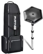 Golf Travel Bag with Support System, Golf Travel Case for Airlines, 600D Heav...
