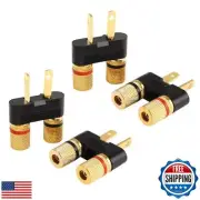 XYgdhqpt For Pioneer Speaker Banana Jack Plug Connectors SX-626 727 820 828 9