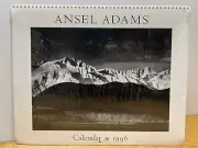 ANSEL ADAMS 1996 Wall Calendar New in Shrink Wrap 12-1/2x15-1/2", 13 Prints MINT