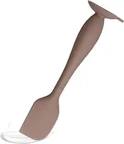 Butt Spatula Baby, Baby Butt Paste Spatula Brush with Suction Base, Skin-Friendly Silicone Toddler Care Supplies for Home Indoor Travel Vacation Nursery