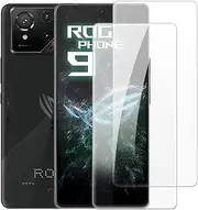 2 Pack Tempered Glass Screen Protector Set Compatible with Asus ROG Phone 9, HD Clear, Anti-Scratch, Bubble-Free, Easy Installation
