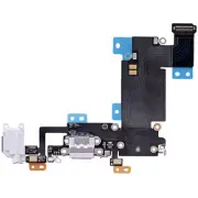 OEM White Charging Port Headphone Jack Mic Flex Cable For iPhone 6S Plus 5.5''