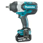 日本MAKITA-DTW1002 充電式衝擊套筒扳手18V 套裝組 (電池5.0AH*2•充電器*1)