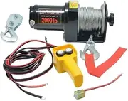 Waterproof Electric Winch Boat Trailer Winch MI&NI small portable 2000lb winch 12V for ATV reliable 4x4 tool