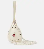 [Simone Rocha] Simone Rocha Egg Mini crossbody bag One Size white