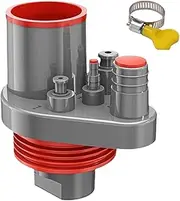 Sink Drain Pipe Kit,Kitchen Sink Plumbing Kit | Sewer Adapters for Bathroom Shower Bathtub RV Outdoor Basement Floor Septic Tank Access