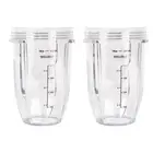 1/2X 18Oz Replacement Ninja Blender Cups w/ Scale for Ninja BL480 BL450 1000W AU