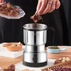 4 Blades Electric Coffee Grinder with Handle Grain Mill Spice Grinder Cereal