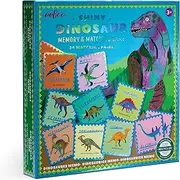 eeBoo Shiny Dinosaur Memory and Matching Game,Multi,1 ea