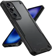RUNGOS for Samsung A36 Case Translucent Matte [Remarkable Mil-Grade Shockproof] [Slim Fit, Anti-Slip Side] [Wireless Charging] 10Ft Drop Tested Bumper Phone Cover for Samsung Galaxy A36 Case 2025