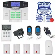 Wireless Burglar Alarm System Phone Line Auto Dialer US Home House Smart PSTN HB