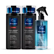 Truss FRIZZ.ZERO Shampoo, Conditioner & Thermal Protector - Set Bundle